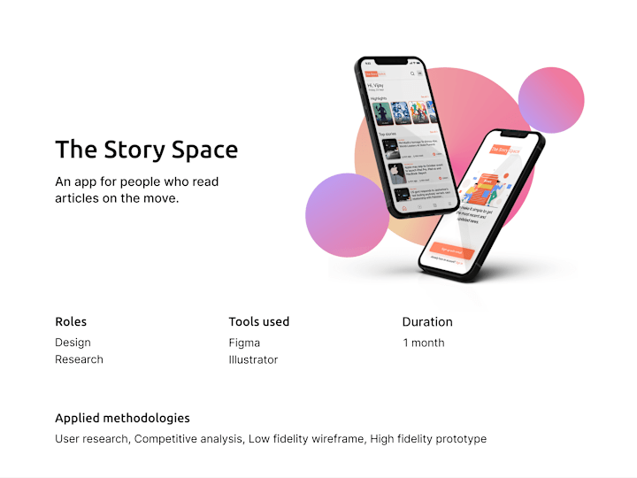 Cover image for The Story space App