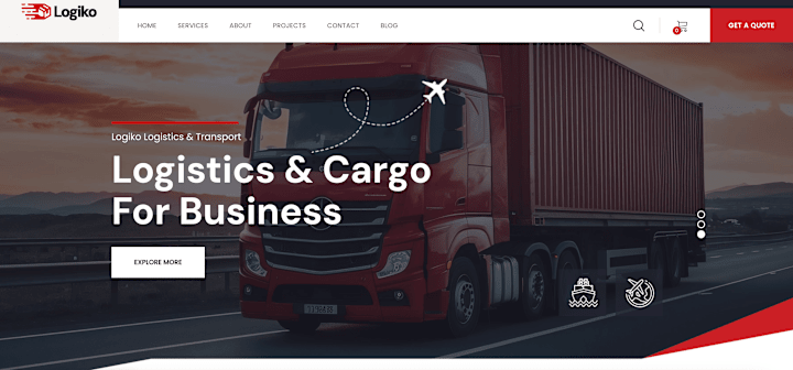 Cover image for Content and SEO for a Logistics Brand