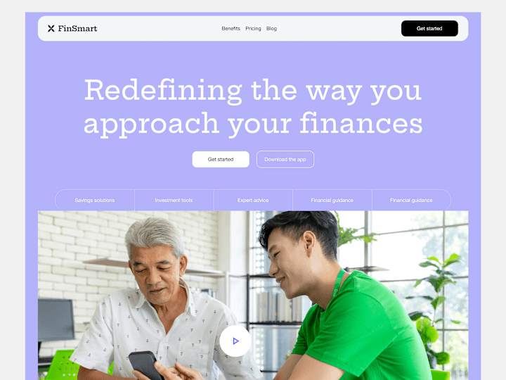 Cover image for FinSmart - FinTech Website