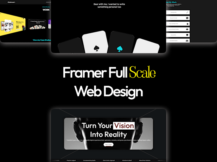 Cover image for Framer Full-Scale Web Design