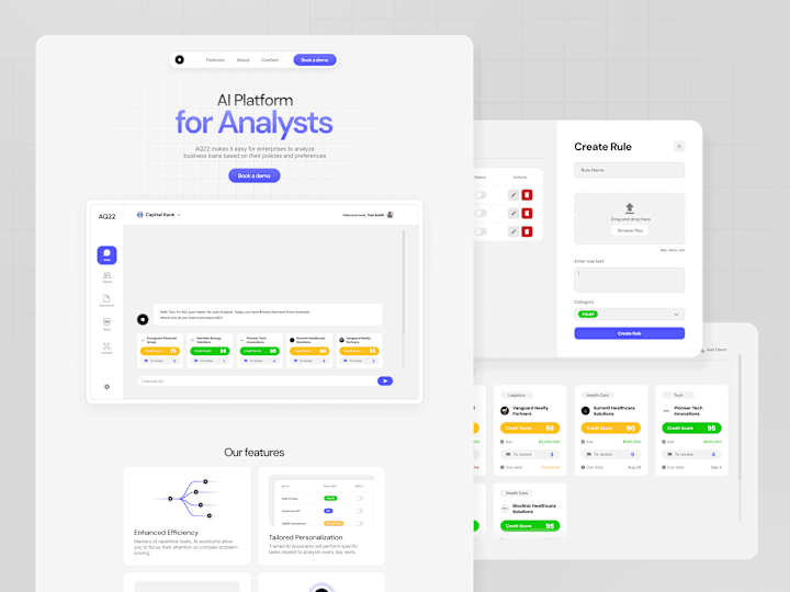 Cover image for AQ22 | Dashboard Design, Web Development and Demo Video