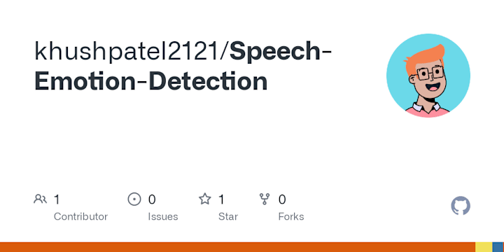 Cover image for Speech Emotion Recognition Models