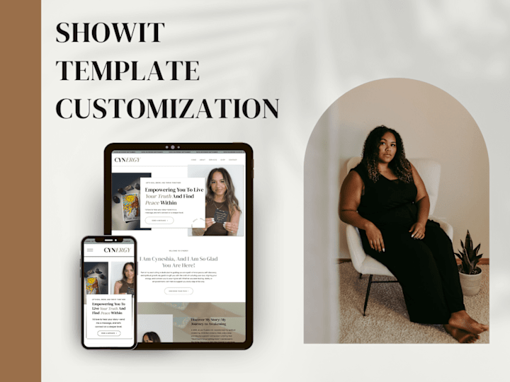 Cover image for Showit Template Customization