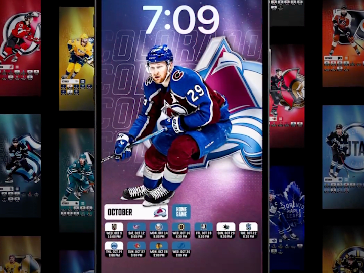 Cover image for Mobile NHL Wallpaper Schedules