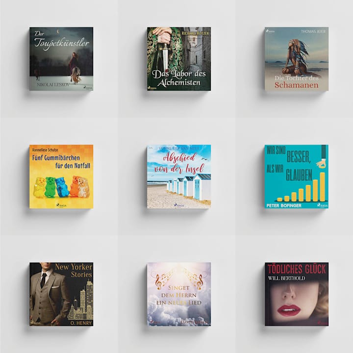 Cover image for Audiobook covers