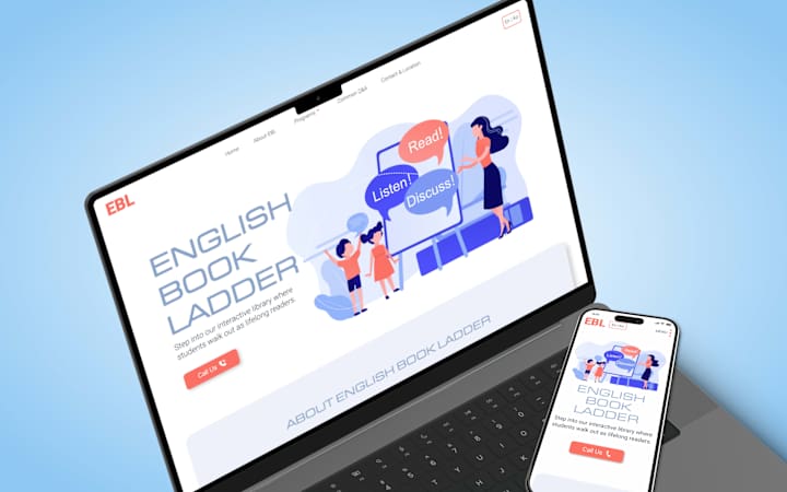 Cover image for Website Design and Development for Korean Language Academy