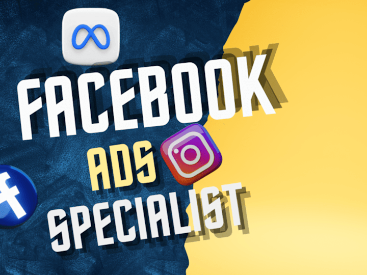 Cover image for be your facebook ads specialist meta ads campaign manager