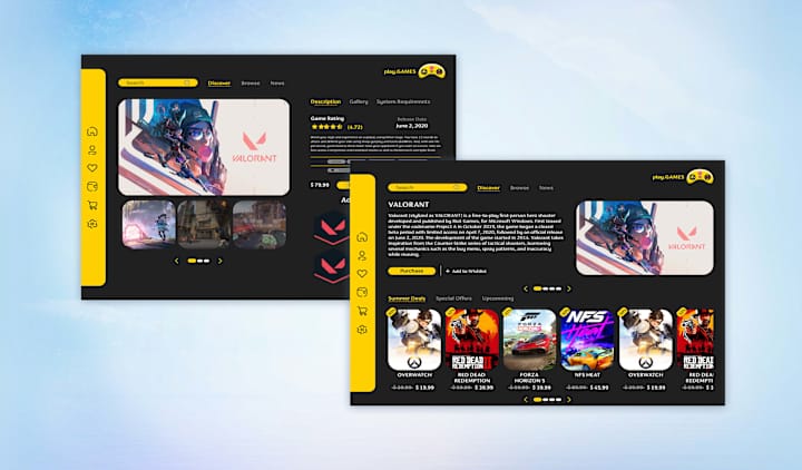 Cover image for Gaming Web Design