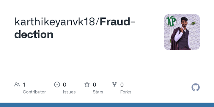 Cover image for Fraud Detection System using Machine Learning