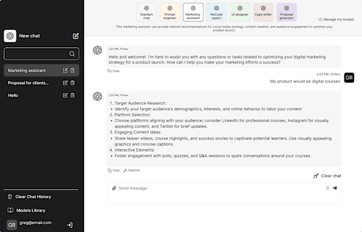 Cover image for Internal ChatGPT with Custom Features