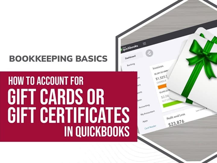 Cover image for Project - Recording Gift Certificate In QuickBooks