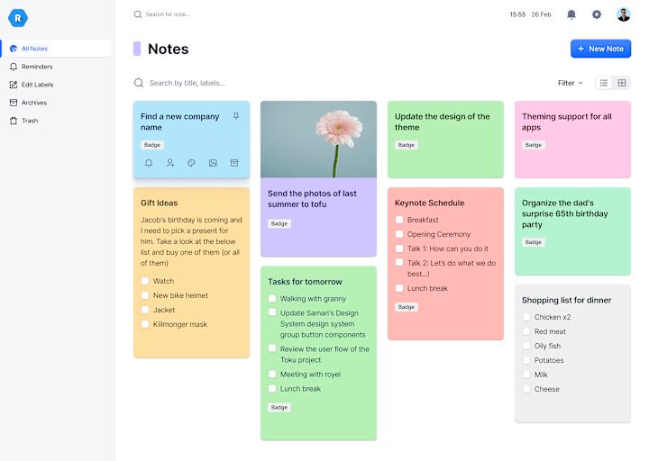 Cover image for Design System for SaaS Dashboard
