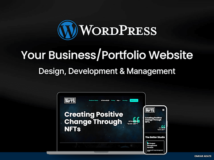 Cover image for Your Dream Business/Portfolio Website: Modern, & Responsive