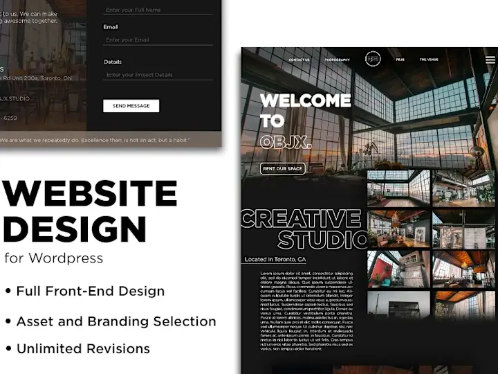 Cover image for I will design a professional website for your business