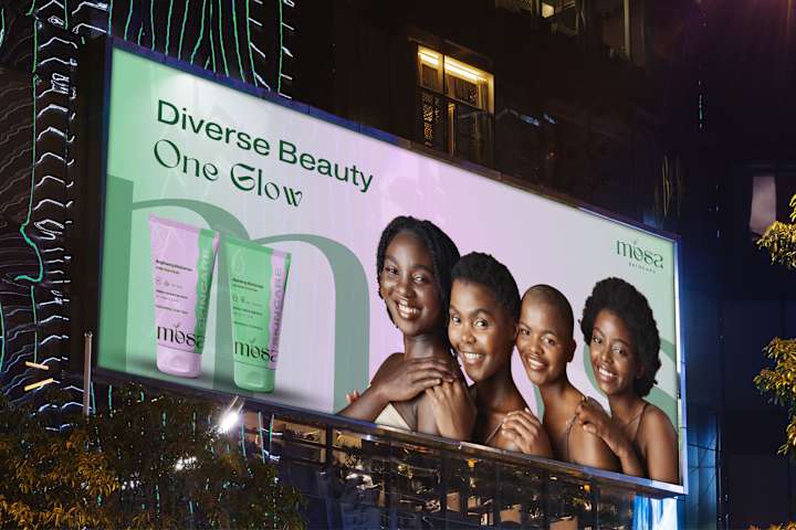 Cover image for Billboard design for Skincare