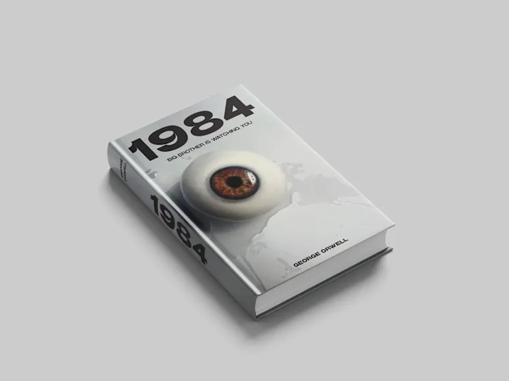 Cover image for 1984 by George Orwell | Book cover