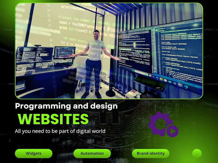 Cover image for Programming and website design