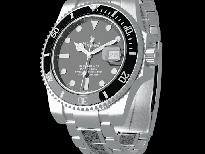 Cover image for Rolex Watch Photorealistic Render