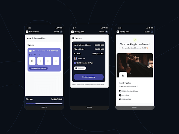 Cover image for Booking Brand and App UI