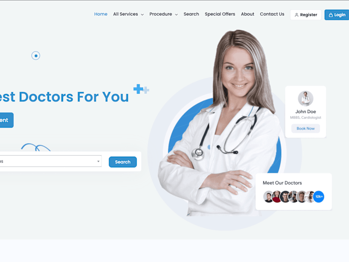 Cover image for Doctors Appointment | MeetDocs