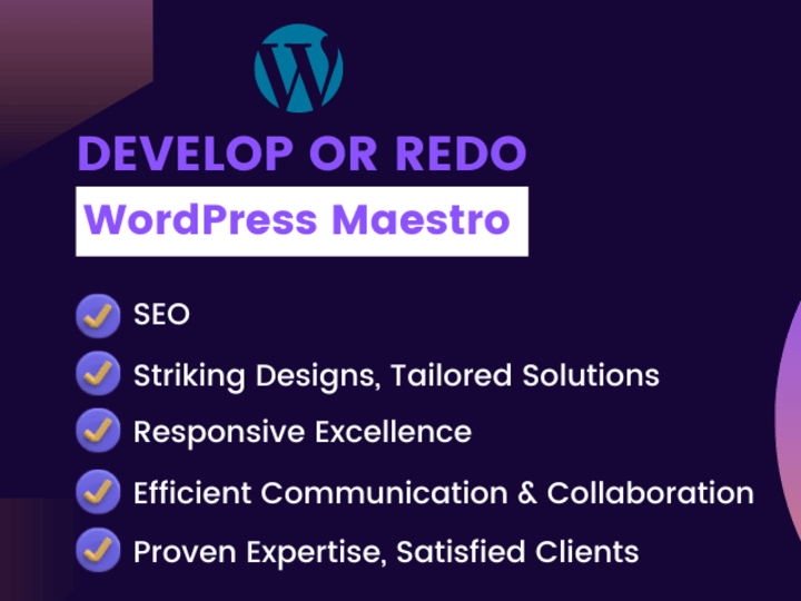 Cover image for WordPress & SEO Expert