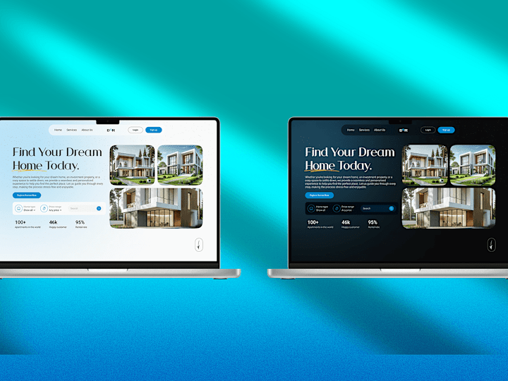 Cover image for Make Finding a Home Easy: Real Estate Website Design