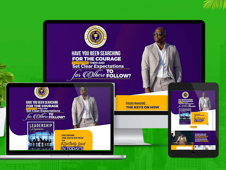 Cover image for You can make a landing page for your website