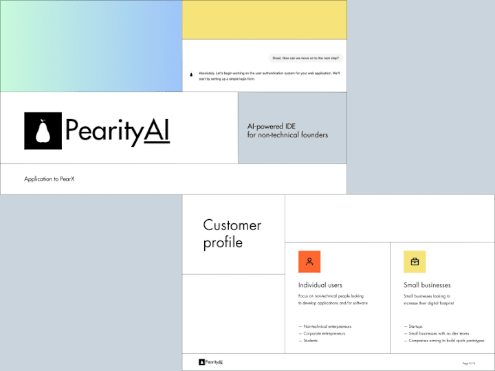 Cover image for AI pitch deck