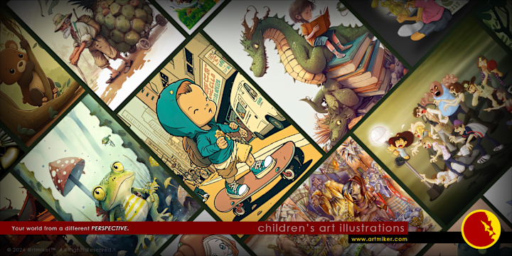 Cover image for CHILDREN'S ART ILLUSTRATION SERVICES