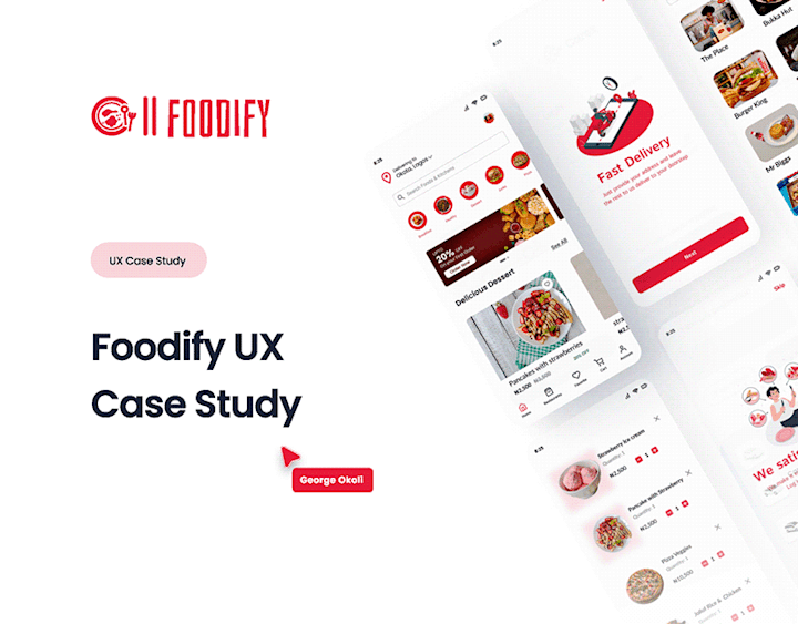 Cover image for Foodify Ux case Study :: Behance