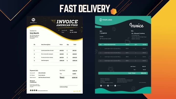 Cover image for I will design xero templates that are simple, sleek, and profes…