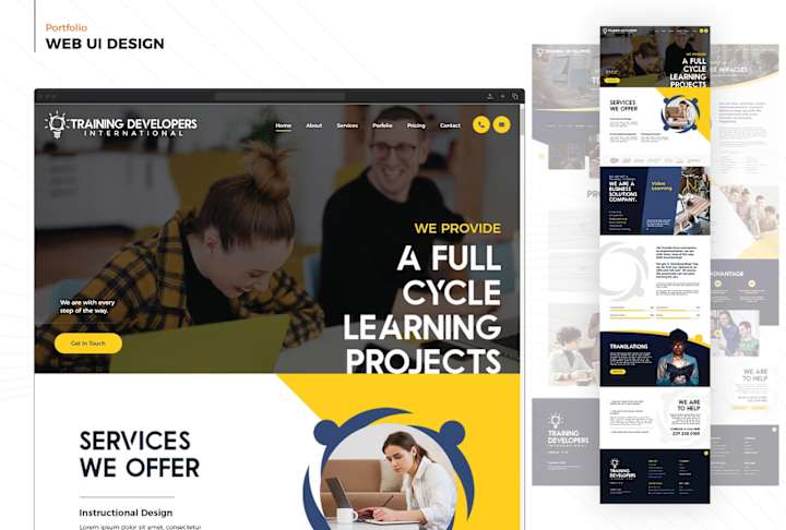 Cover image for UI Web Design Portfolio