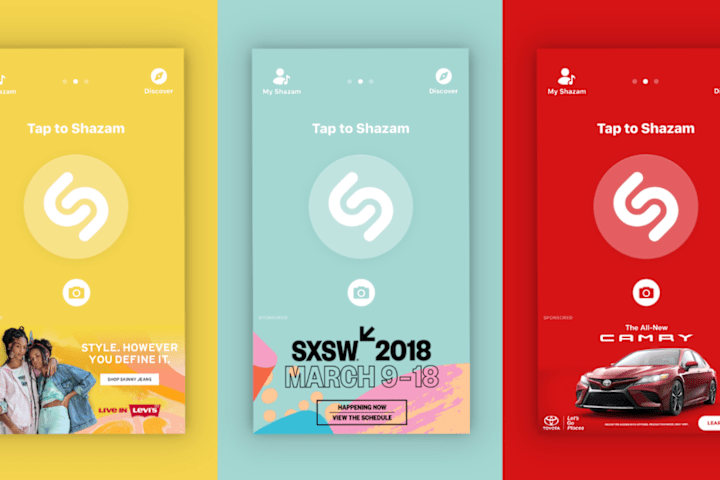 Cover image for Shazam Takeover Ads