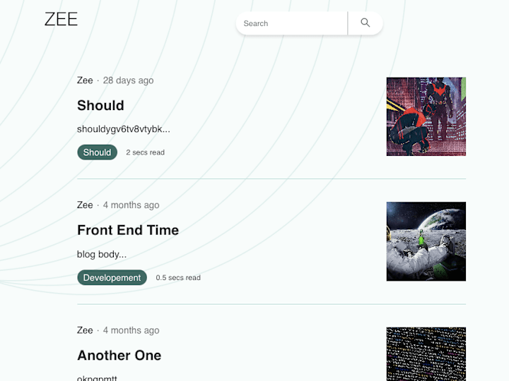 Cover image for ZEE'S BLOG