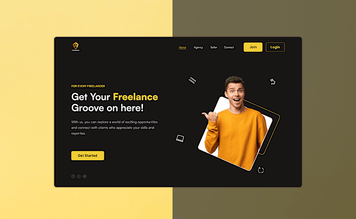 Cover image for Landing Page Design | Behance