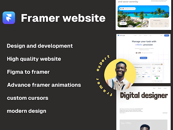 Cover image for Framer Website Design and Development