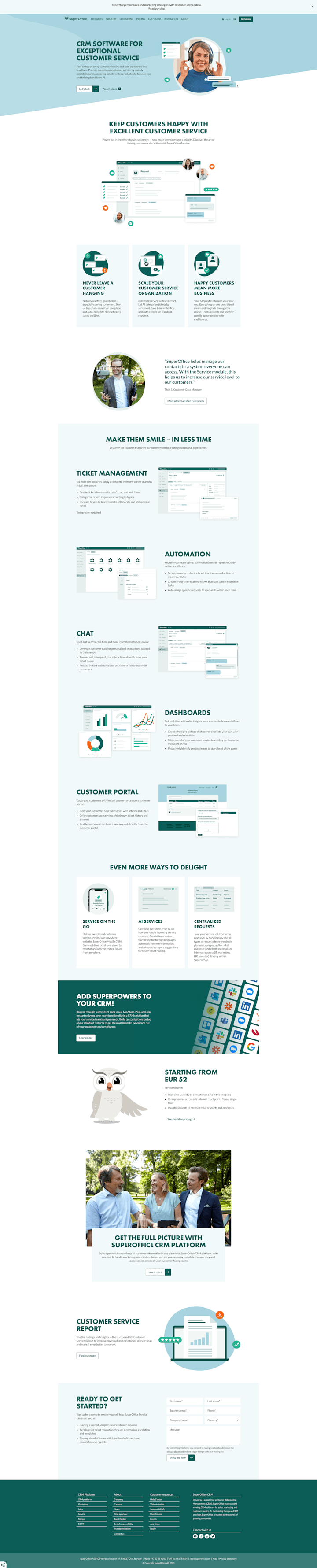 Cover image for [Copy, Value Prop, Position] Product pages for CRM suite