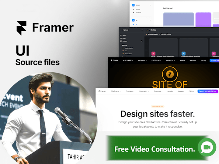 Cover image for  ✨ Framer Landing Page Development