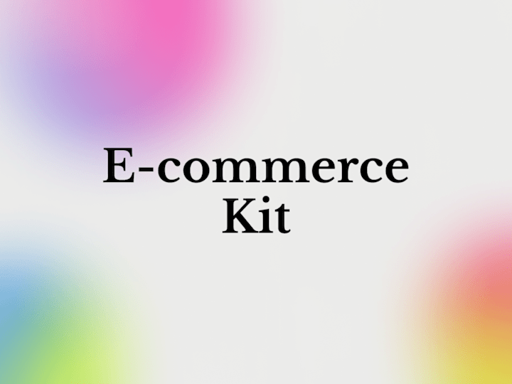 Cover image for E-commerce Kit