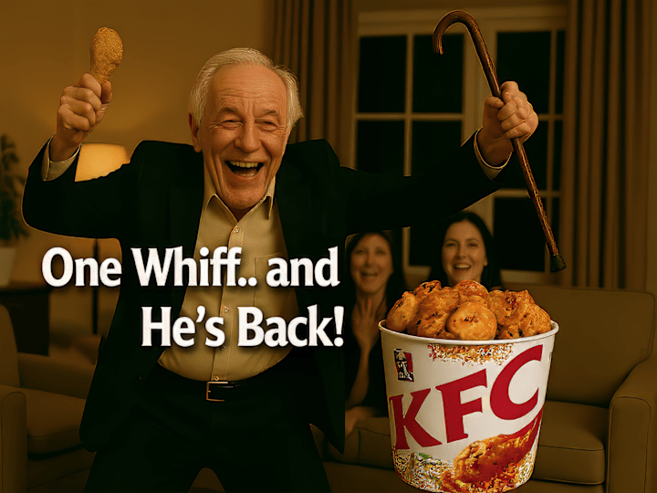 Cover image for Resurrected by Flavor – Cinematic KFC Ad (AI Storytelling)