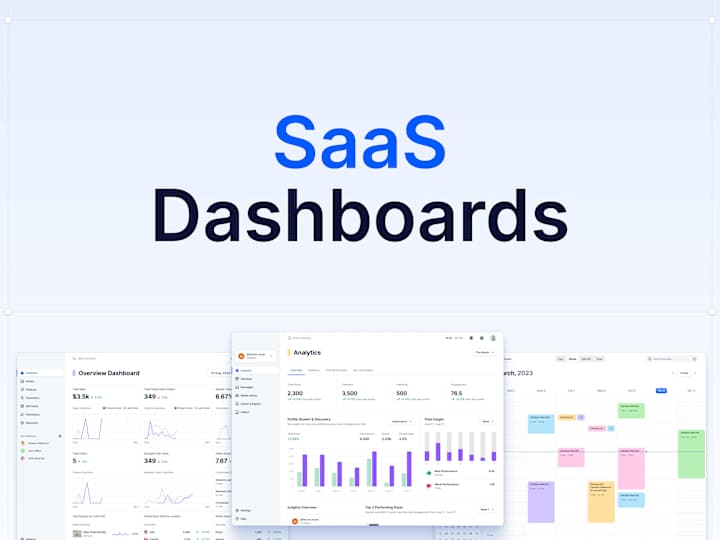 Cover image for Dashboard UI & UX