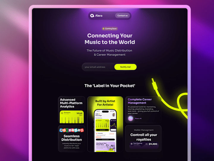Cover image for A Startup that makes Artist distribute their music with AI