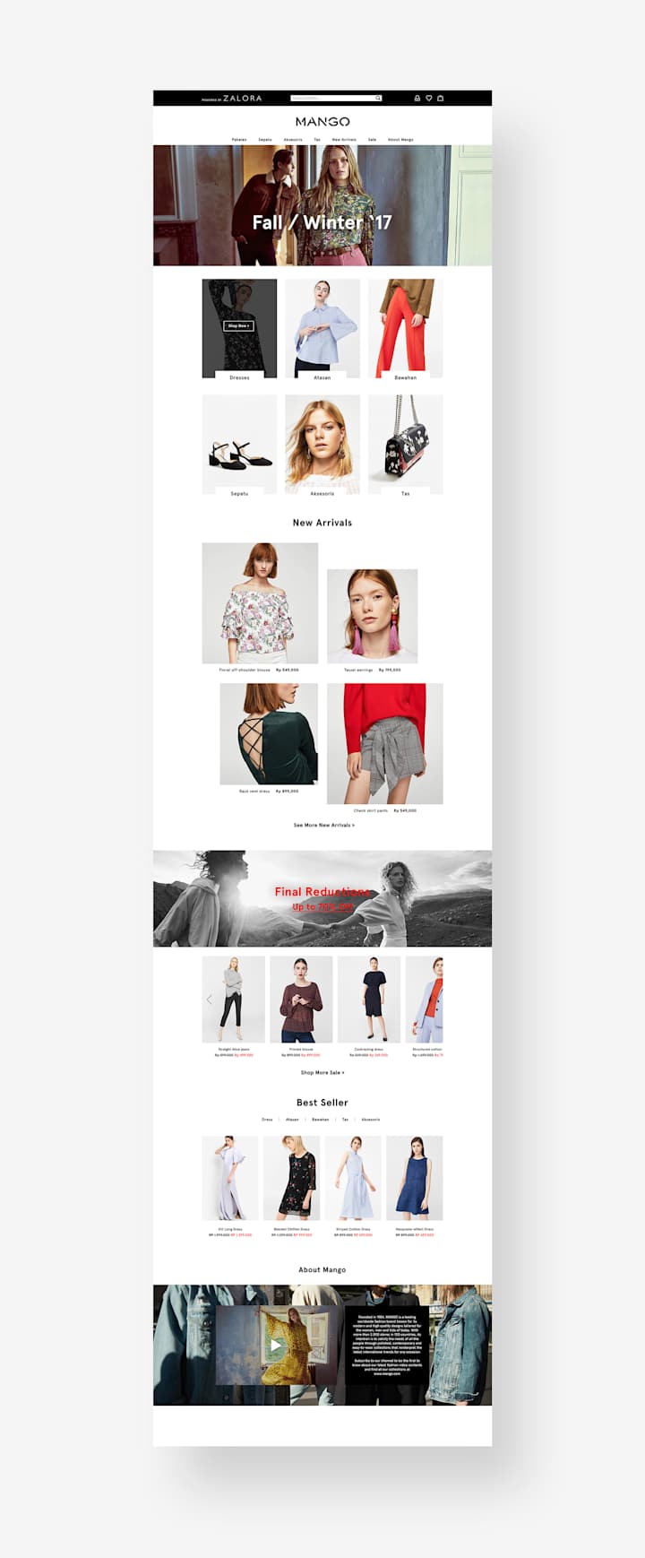 Cover image for ZALORA Shop-in-Shop