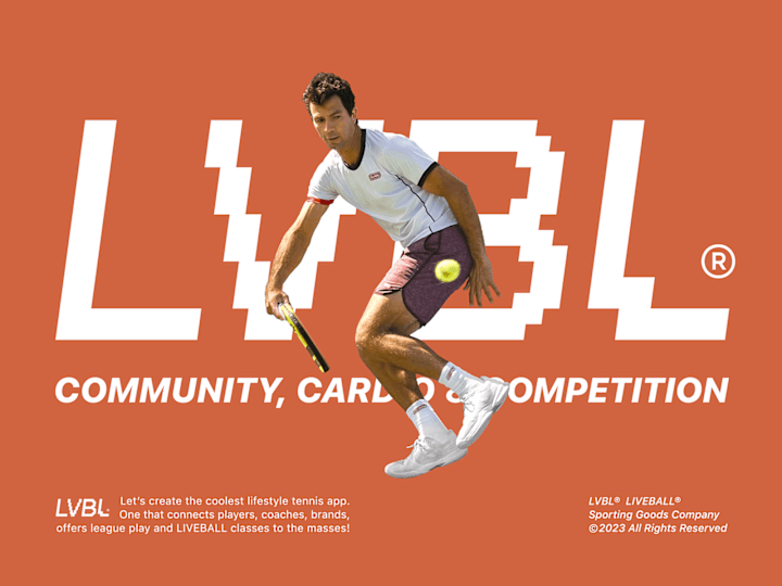 Cover image for LIVEBALL - Tennis App Branding