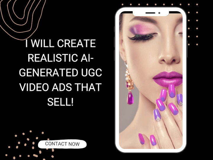 Cover image for I Will Create Realistic AI-Generated UGC Video Ads That Sell!