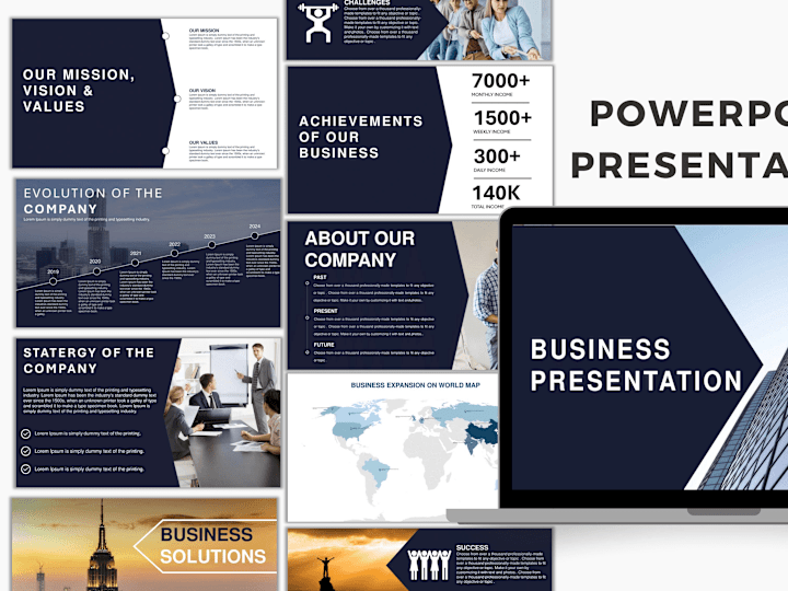 Cover image for I will design professional powerpoint presentation