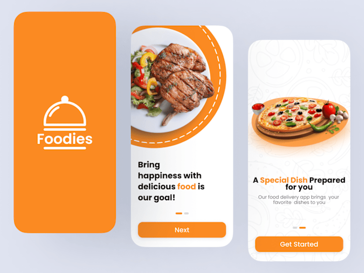 Cover image for Food Delivery Mobile App UI Design