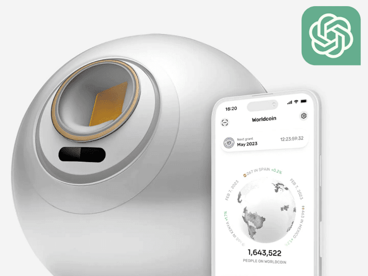 Cover image for World Coin Eyeball-Scanning | Sam Altman $115M identity project