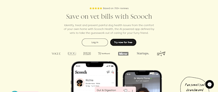 Cover image for Scooch page build in Replo