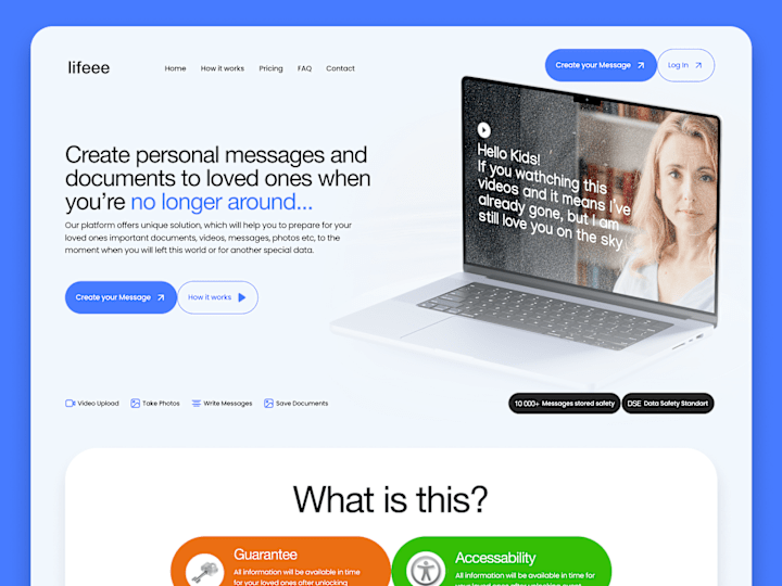 Cover image for Landing Page for Web SaaS App 🎠